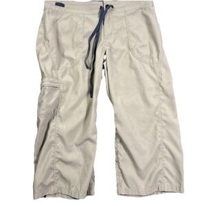 Eastern Mountain Sports Hiking Trek Pant Pedal Pusher Women's 4 y2k Clam Digger